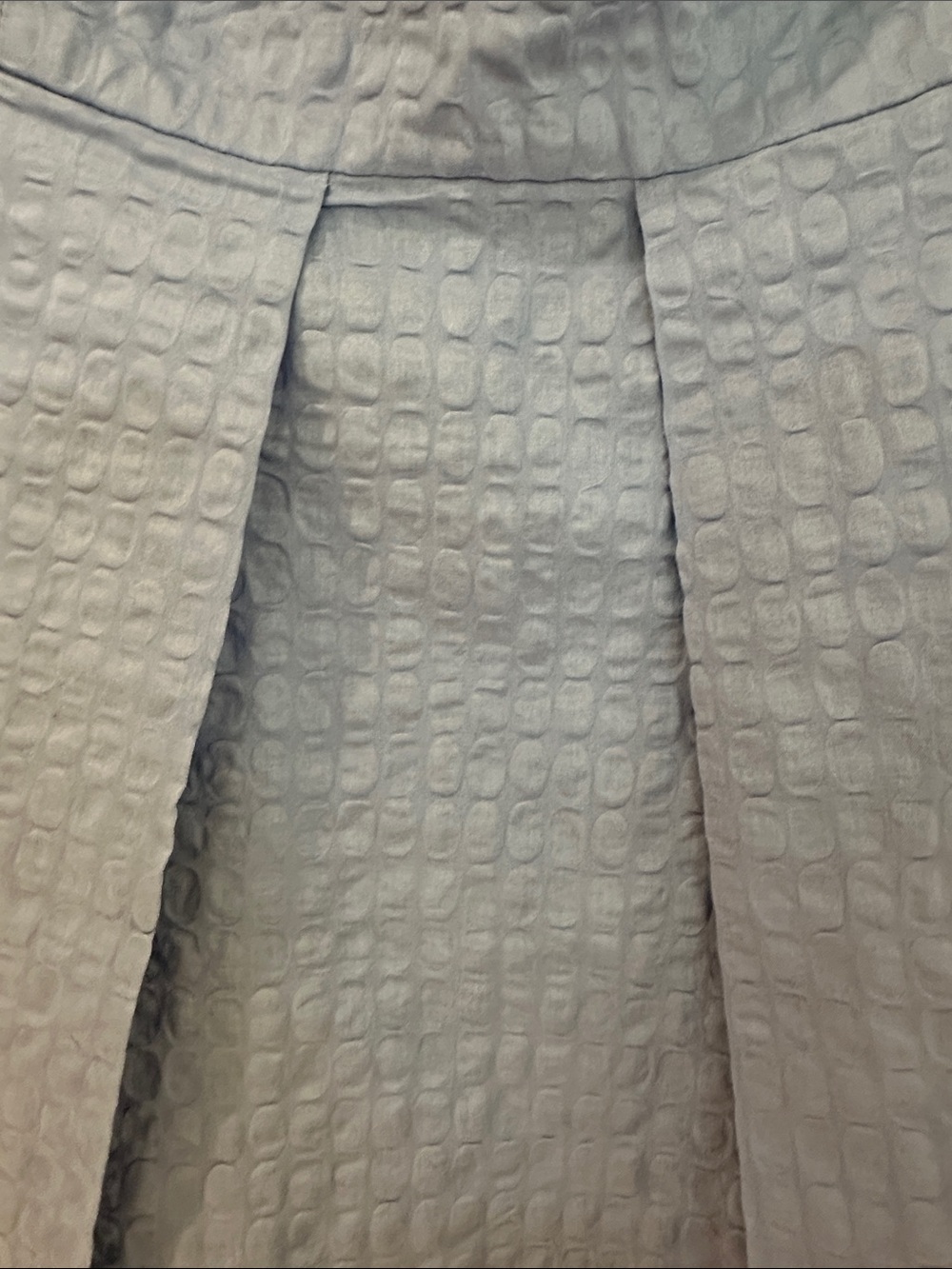 J. Crew Light Blue Strapless Fit-and-Flare Dress - Picture 4 of 4